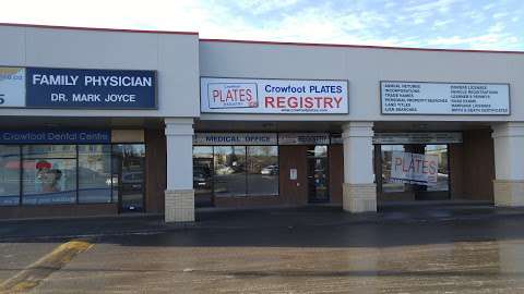 Crowfoot Plates Registry Inc